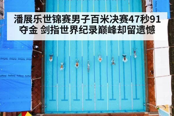 潘展乐世锦赛男子百米决赛47秒91夺金 剑指世界纪录巅峰却留遗憾